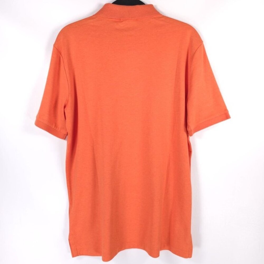 NWT POLO‎ RALPH LAUREN Orange M CLASSIC FIT 100% SOFT COTTON Polo Shirt SMALL - Picture 2 of 13